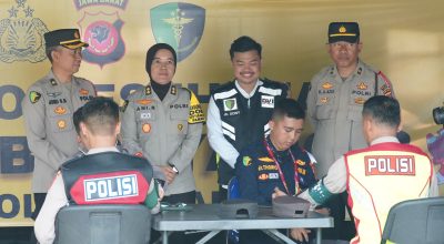 LAYANAN KESEHATAN BIDDOKES POLDA JABAR DI SI JALAK HARUPAT UNTUK PENGAMANAN PIALA DUNIA U-17 2023