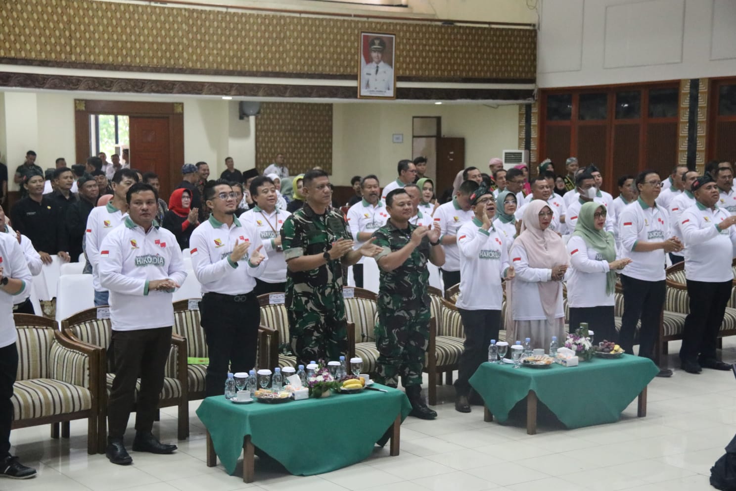 Dandim 0624/Kab Bandung Hadiri Peringatan Hari Anti Korupsi Sedunia (HAKORDIA) Tingkat Kabupaten Bandung Tahun 2023.