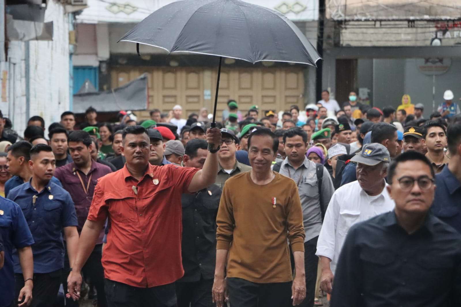 Kapolres Pimpin Langsung Pengamanan Kunker Presiden RI di Kota Muara Bungo