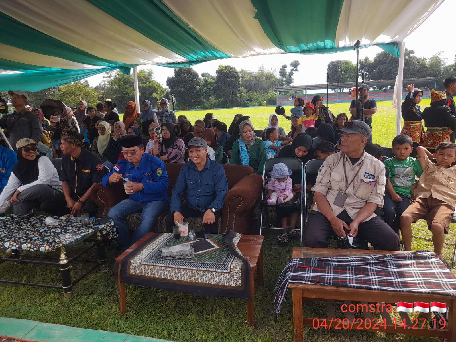 FORKOPIMCAM CIMAUNG MENGGELAR GEBYAR HARI JADI KABUPATEN BANDUNG YANG KE 383