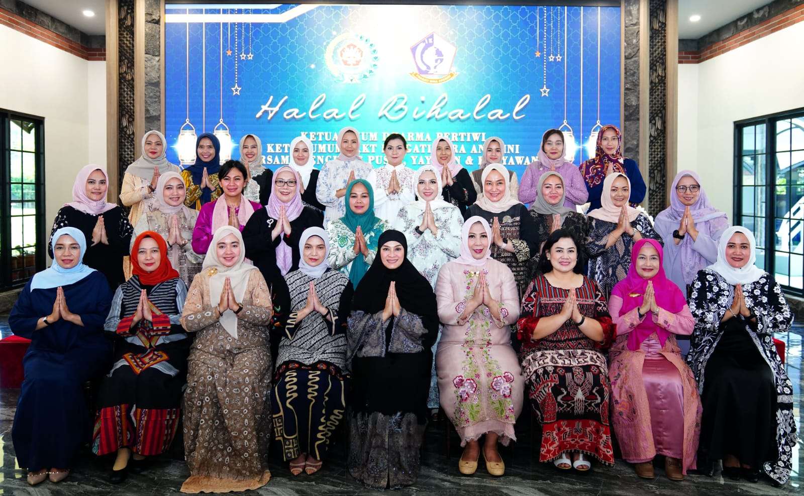 Ketua Umum Dharma Pertiwi Gelar Halal Bihalal Bersama Pengurus Pusat, Yayasan dan Karyawan