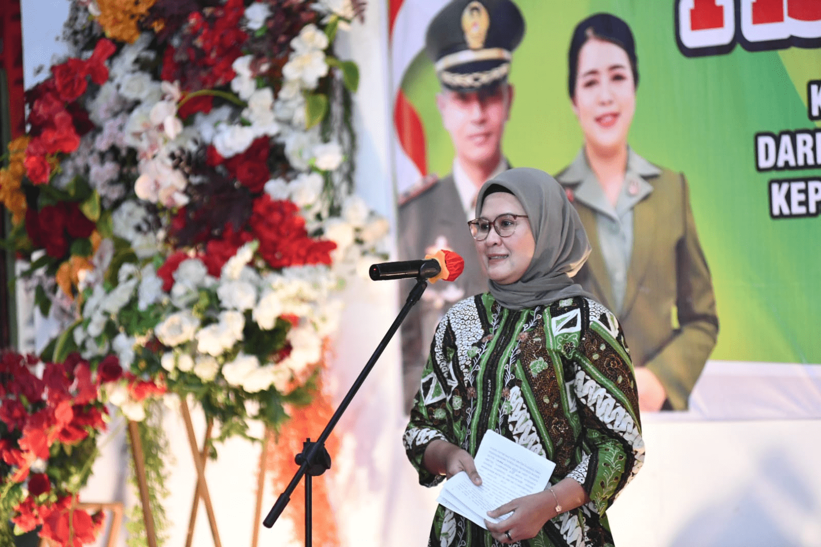 Jumpa Pisah Dandim 0616 Indramayu, Ini Pesan Bupati Indramayu Nina Agustina