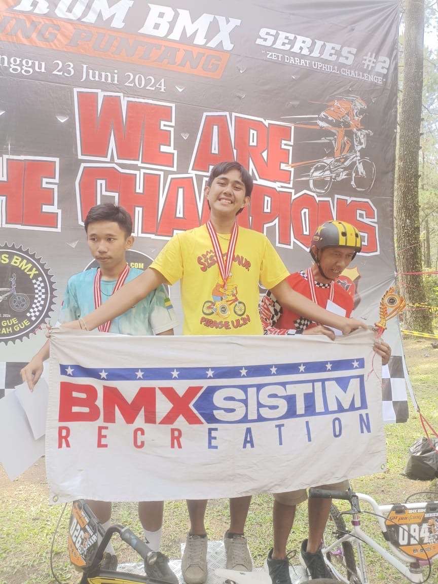 BALAP BMX UP-HILL & BMX MINI CROSS DI GUNUNG PUNTANG