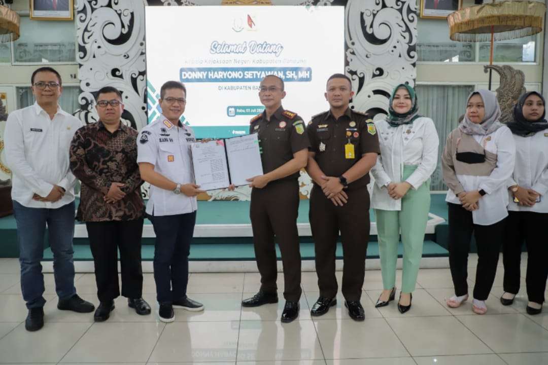 Bupati Dadang Supriatna Sambut Kajari Bale Bandung yang Baru