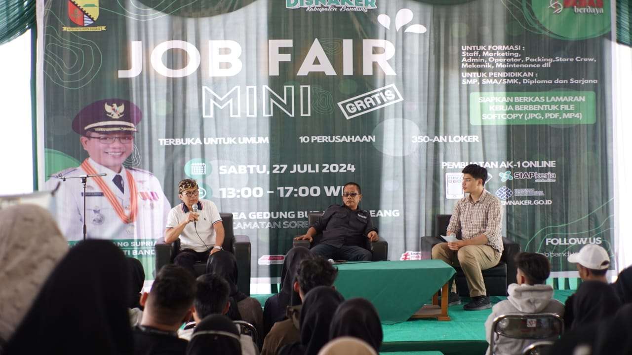 Pemkab Bandung Siapkan 350 Lowongan Kerja Pada Job Fair Mini