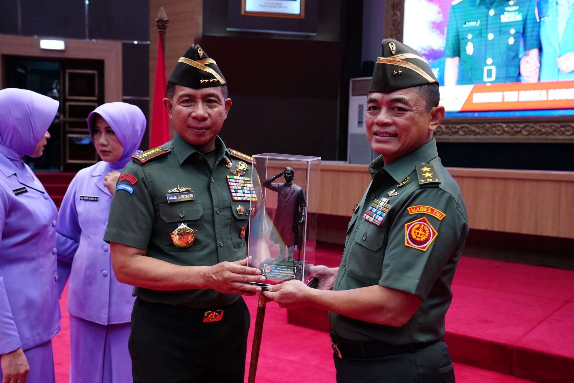 Panglima TNI Pimpin Sertijab Asintel Panglima TNI