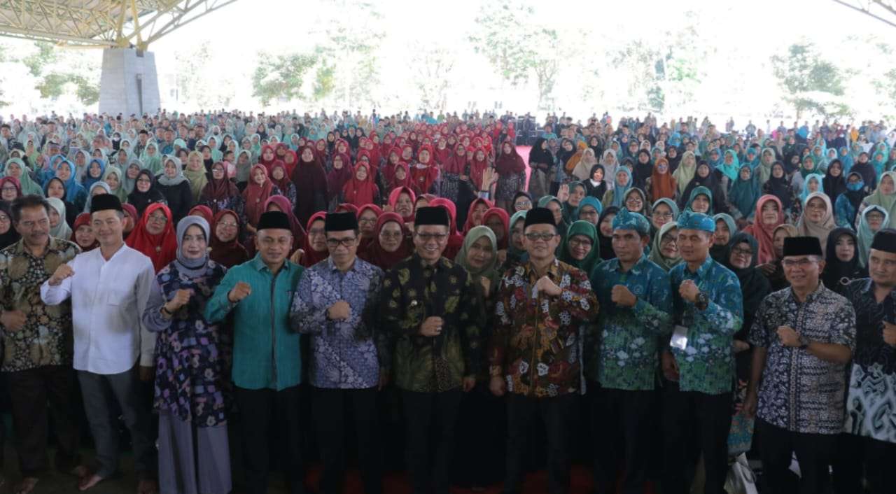 Perhatikan Kesejahteraan Guru, Ribuan Guru PAI Siap Memenangkan Dadang Supriatna di Pilbup Bandung