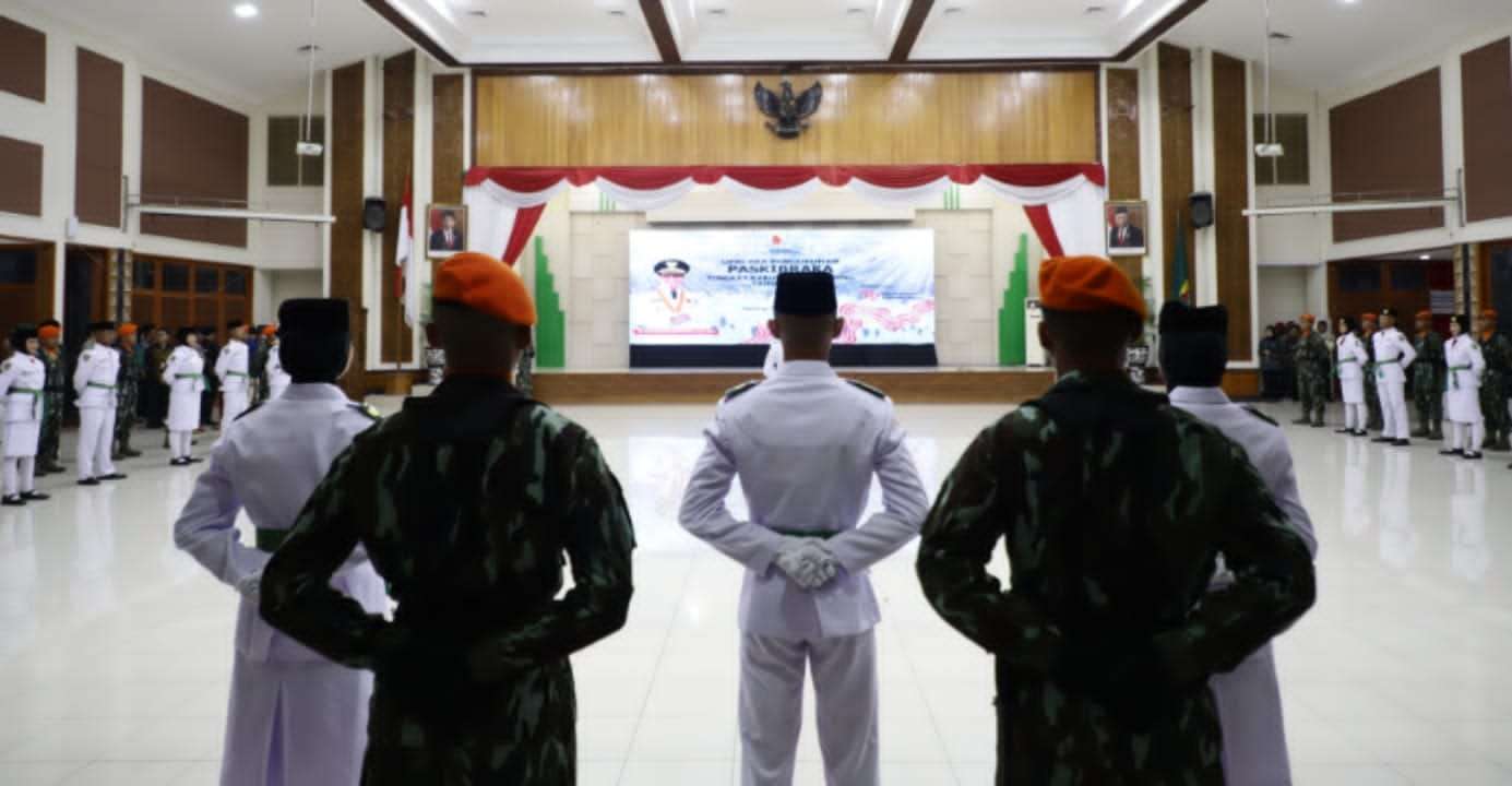 Bupati Bandung Kukuhkan Anggota Paskibraka