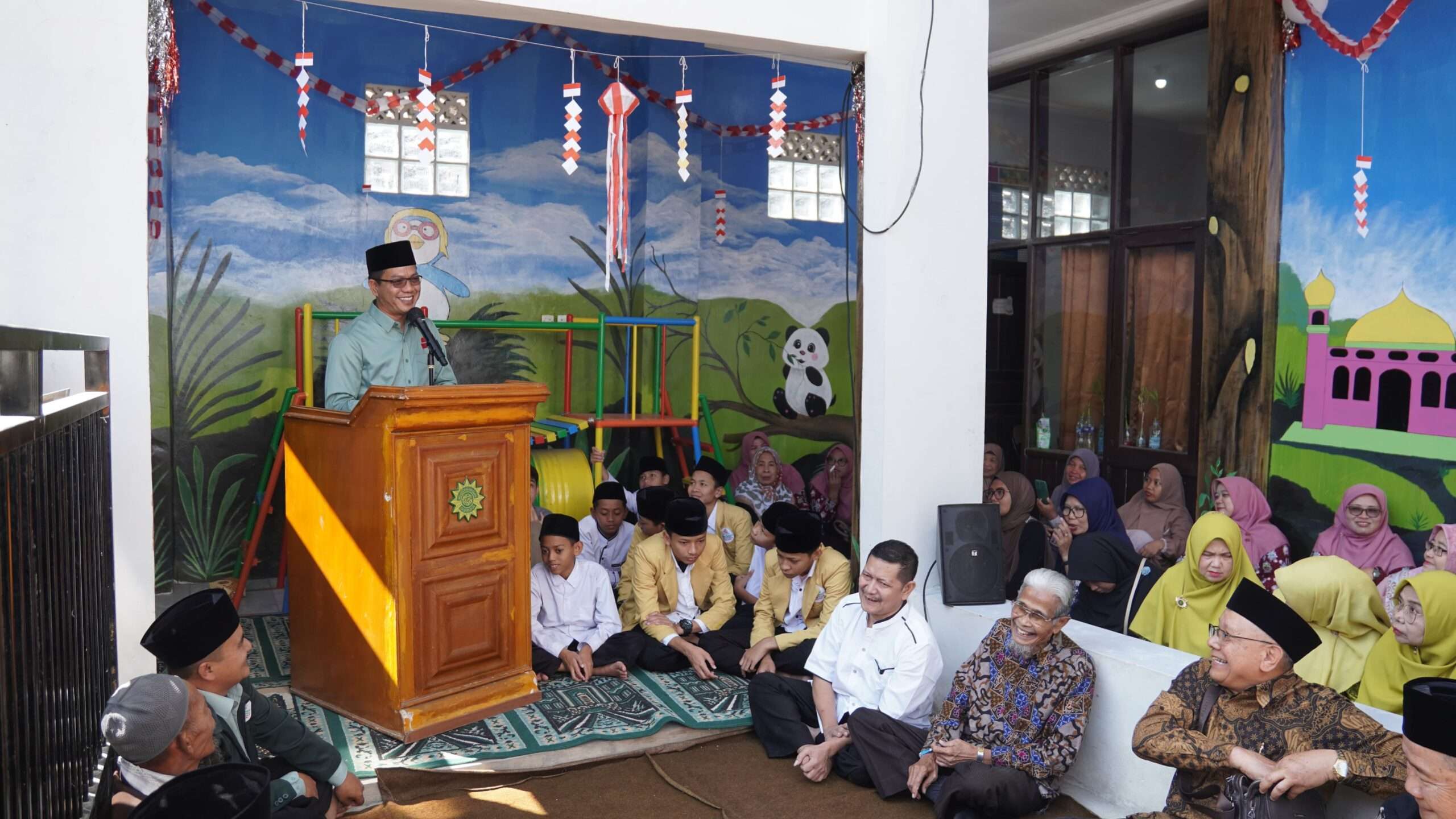 Kang DS Resmikan RA Baburoyan, Sanggar Anak Yatim dan Pondok Tahfidz Jamaah Persis Bojong Malaka