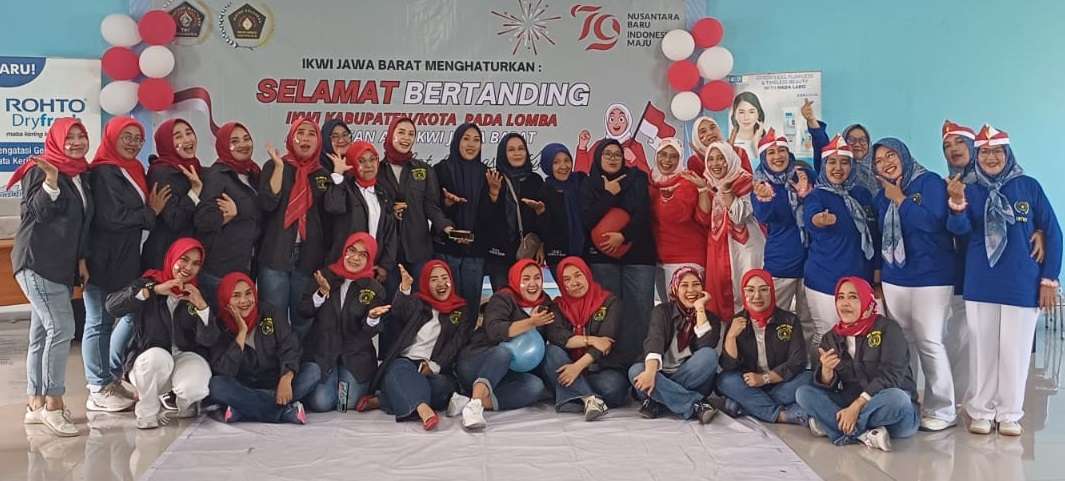 IKWI Kab. Bandung Raih Juara 1 Kategori Beauty Class di Lomba Agustusan IKWI Jabar
