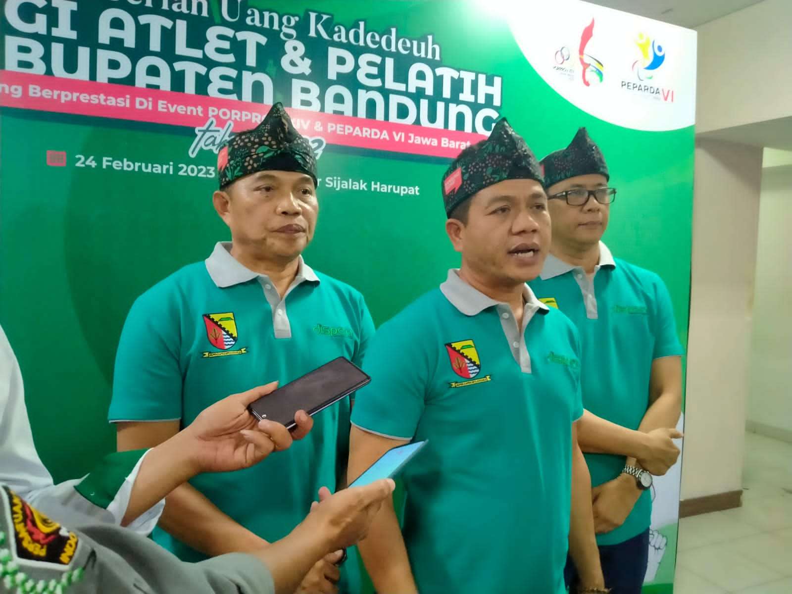 Bupati Bandung: KONI Kabupaten Bandung Siapkan Kadeudeuh Untuk Atlet Berprestasi di PON XXI Aceh Sumut 2024