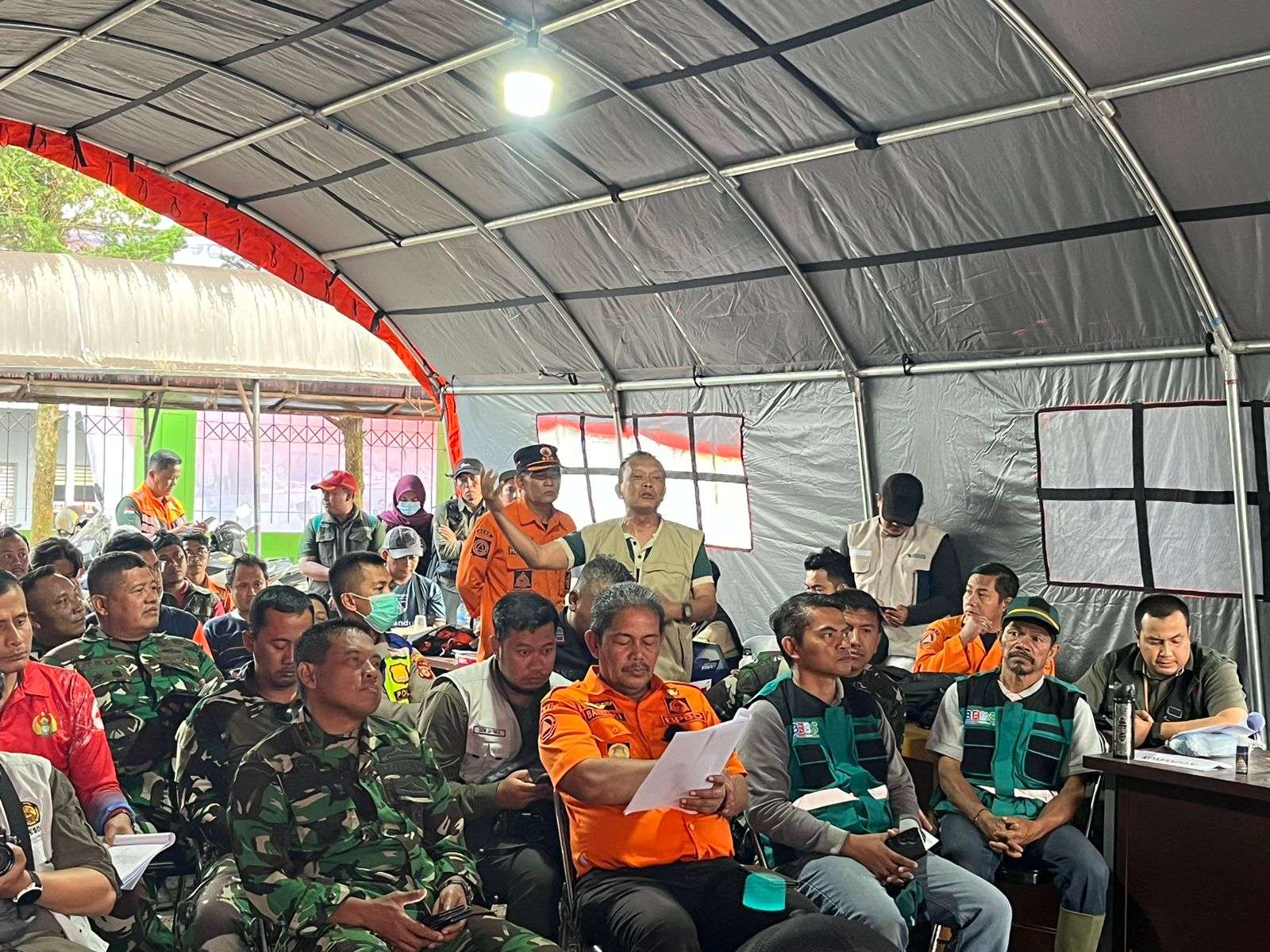 Rapat Evaluasi Penanganan Bencana Gempa Bumi Digelar, ini yang Diungkapkan Berbagai Unsur di Kabupaten Bandung