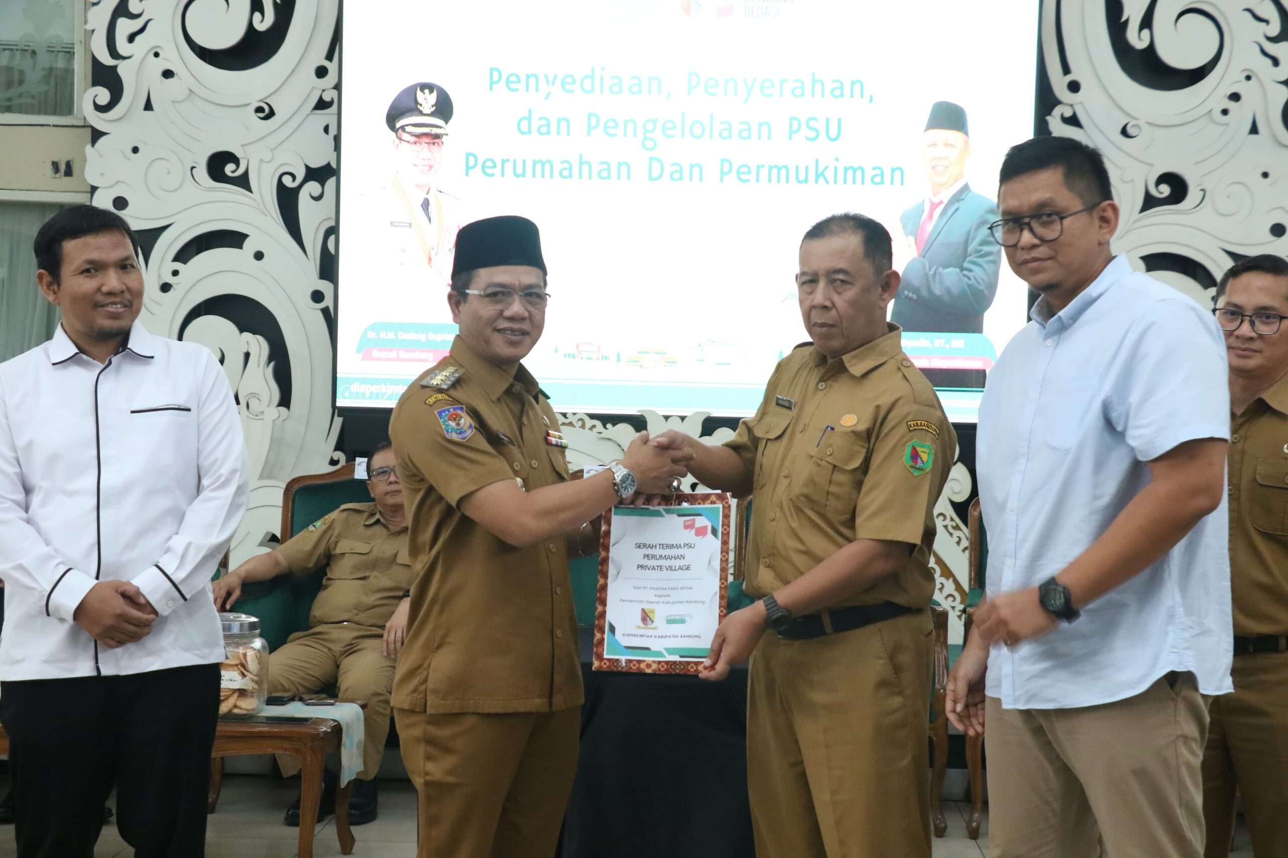 Target Pemkab Bandung Percepat Penyerahan PSU 100 Perumahan Tercapai 100%