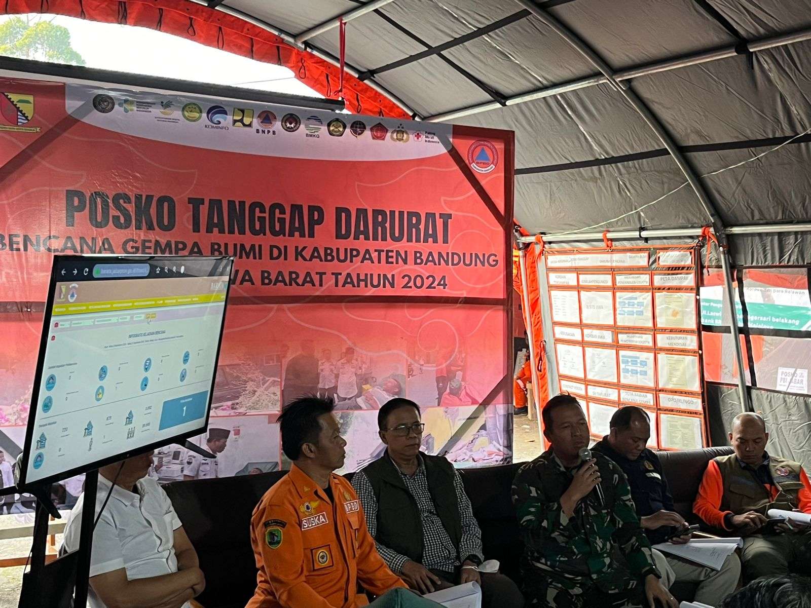 Rencana Operasi Penanganan Darurat Bencana Gempa Bumi, Pemkab Bandung: Mengoptimalkan Tupoksi Masing-masing