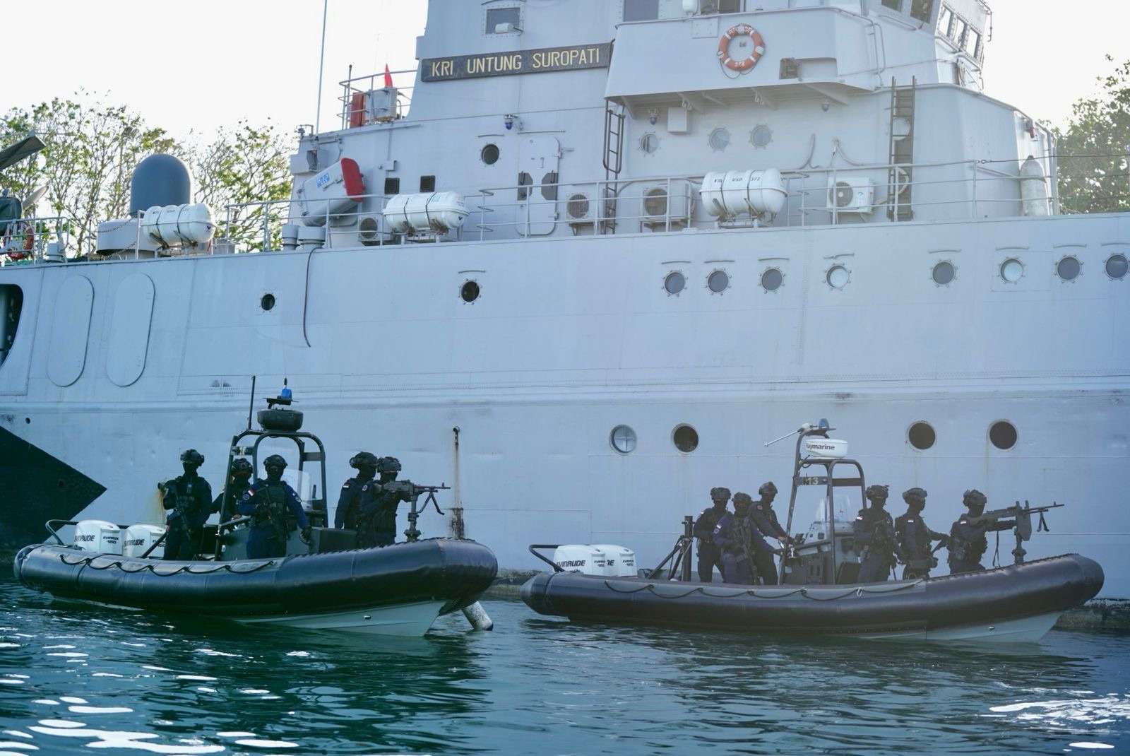 Satgasla Kogabpadpam VVIP Amankan Perairan Bali pada HLF MSP dan IAF 2024