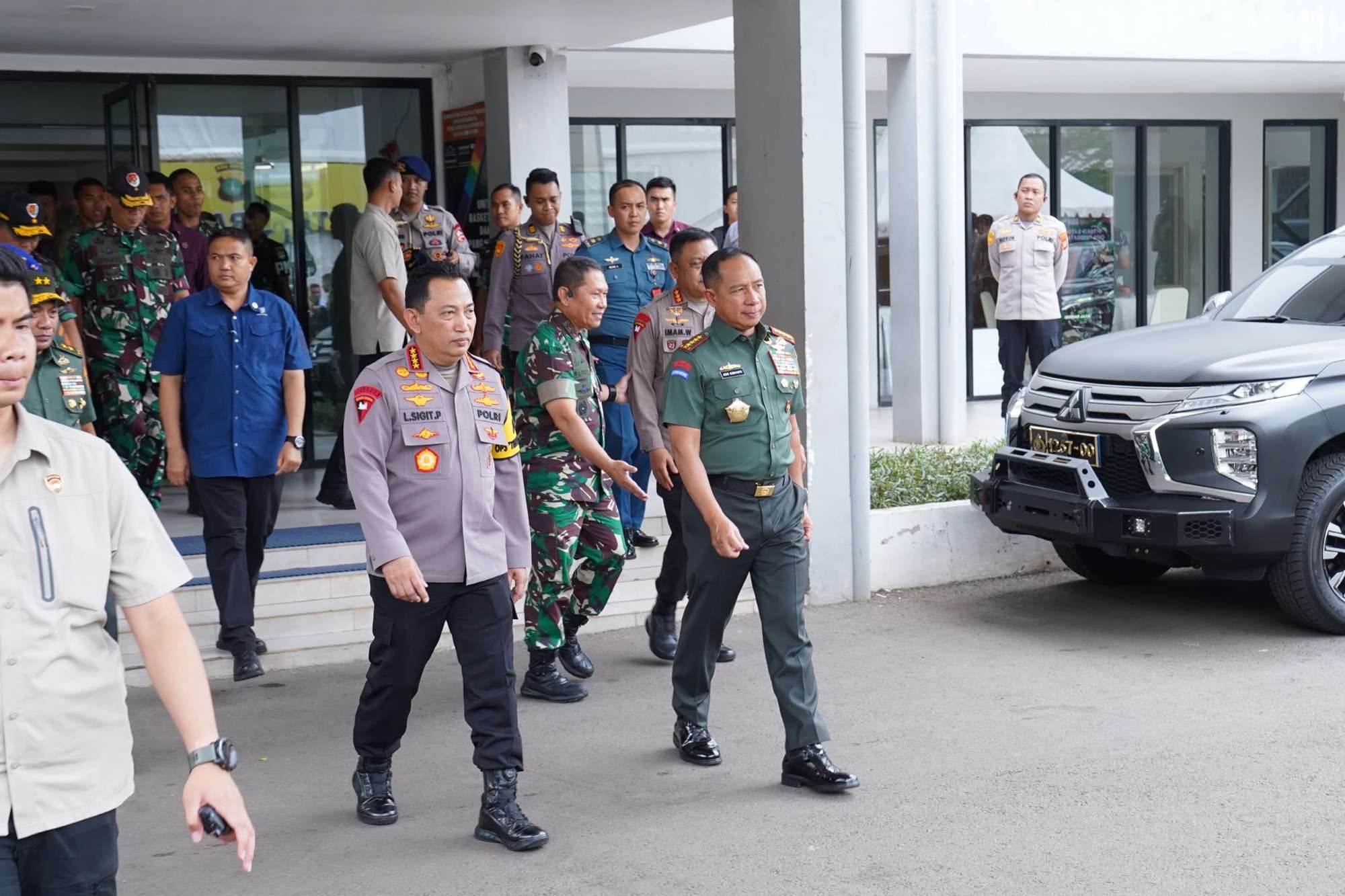 Panglima TNI Tinjau Pengamanan Paus Fransiscus&nbsp; di GBK