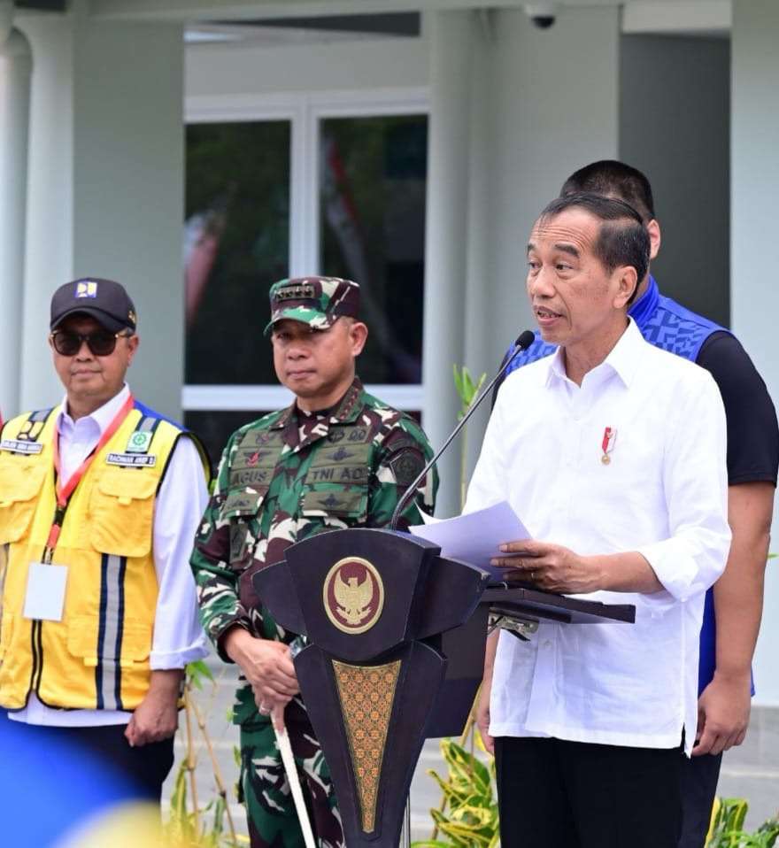 Panglima TNI Dampingi Presiden RI Resmikan Rehabilitasi dan Renovasi Pembangunan Venue PON XXI di Aceh