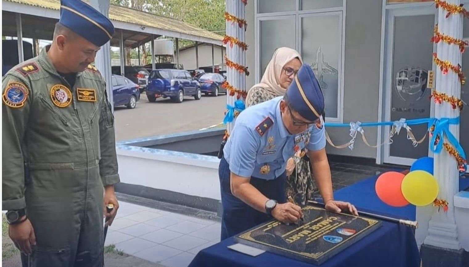 Danlanud Sultan Hasanuddin Resmikan Koperasi Camar Mart di Skadron Udara 5