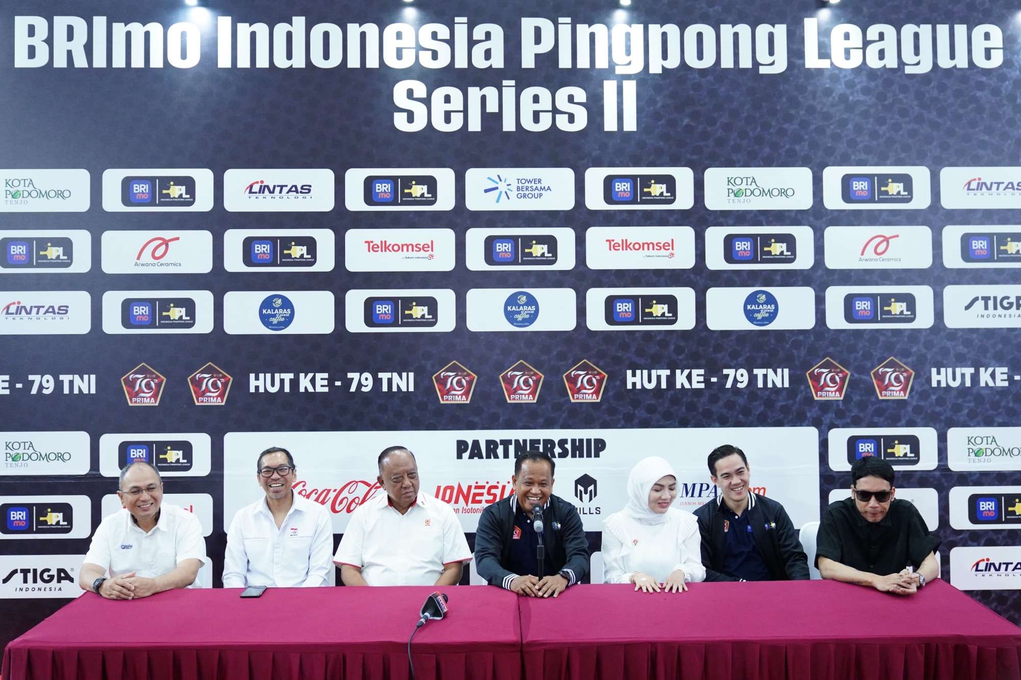 Irjen TNI Hadiri Welcoming CeremonyBRImo Indonesia Pingpong League Seri 2 Season 1