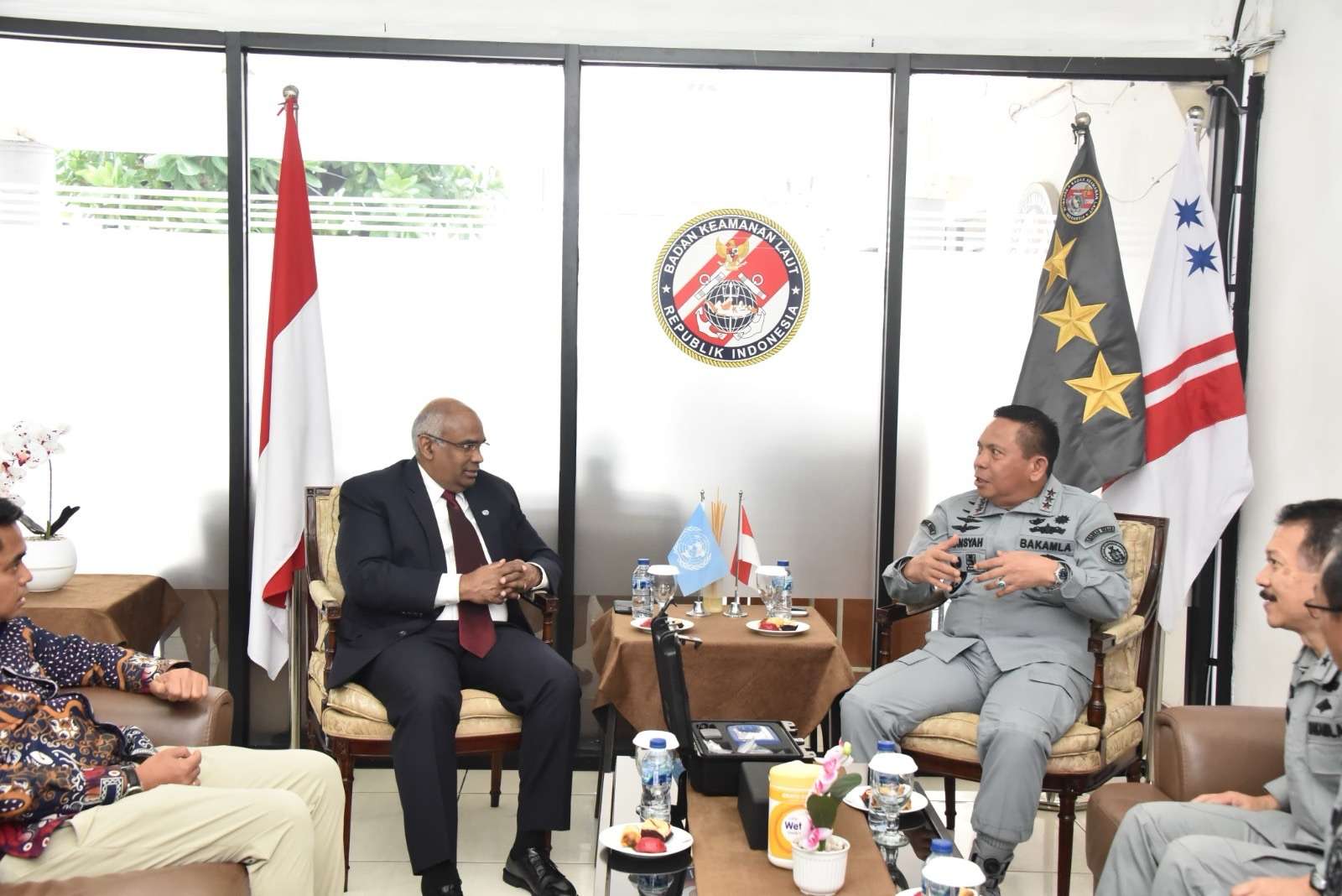 Bakamla RI dan UNODC Sepakat Perangi Kejahatan Maritim Internasional