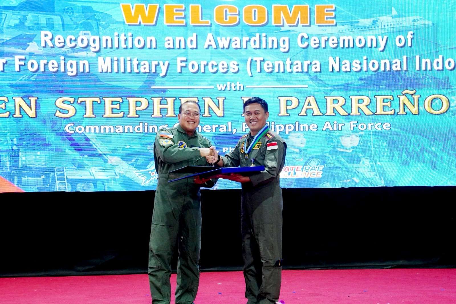 24 Personel TNI Terima Penghargaan Dari Philippine Air Force