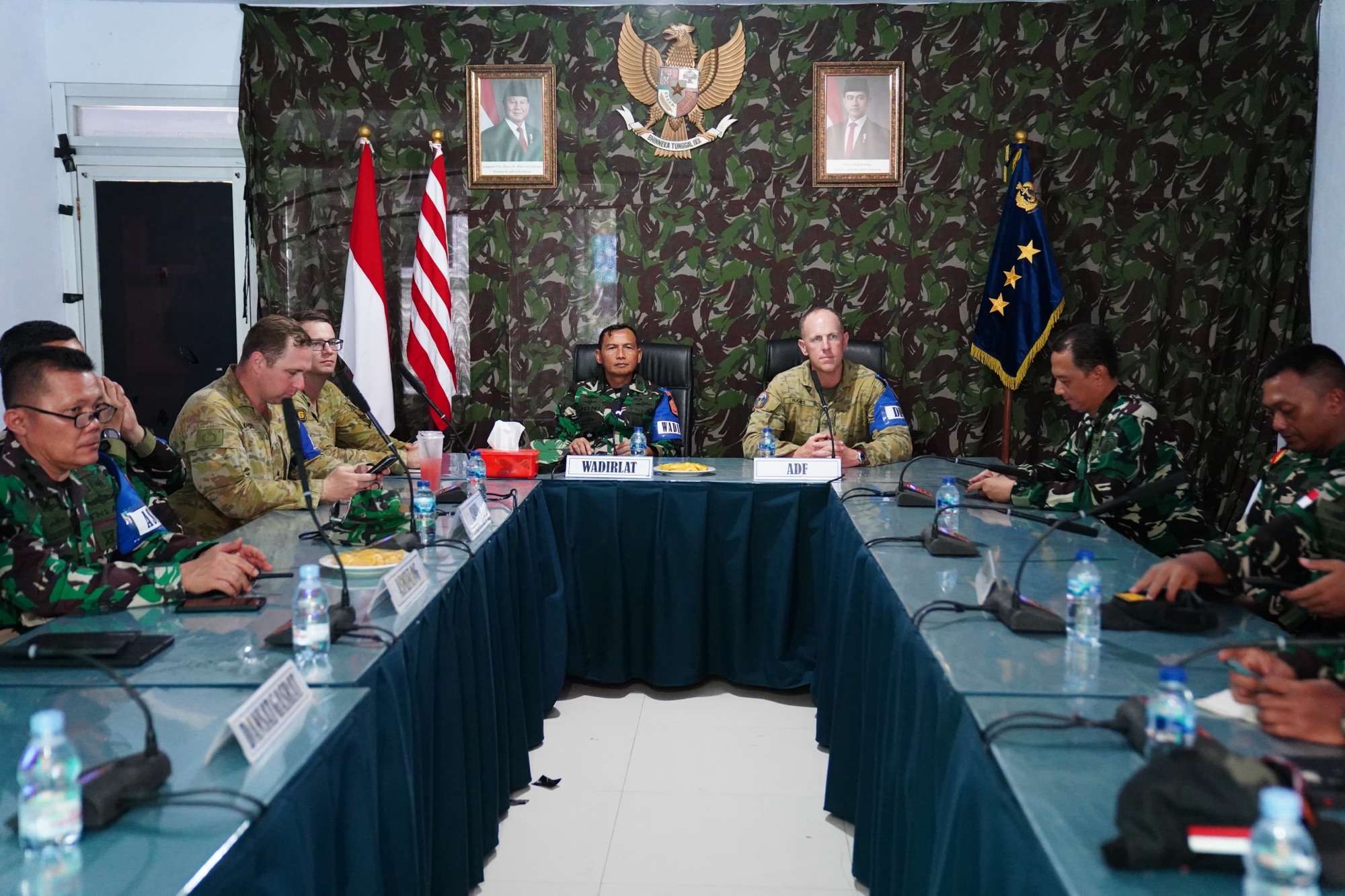 Delegasi TNI – ADF Gelar After Action Review Keris Woomera 2024
