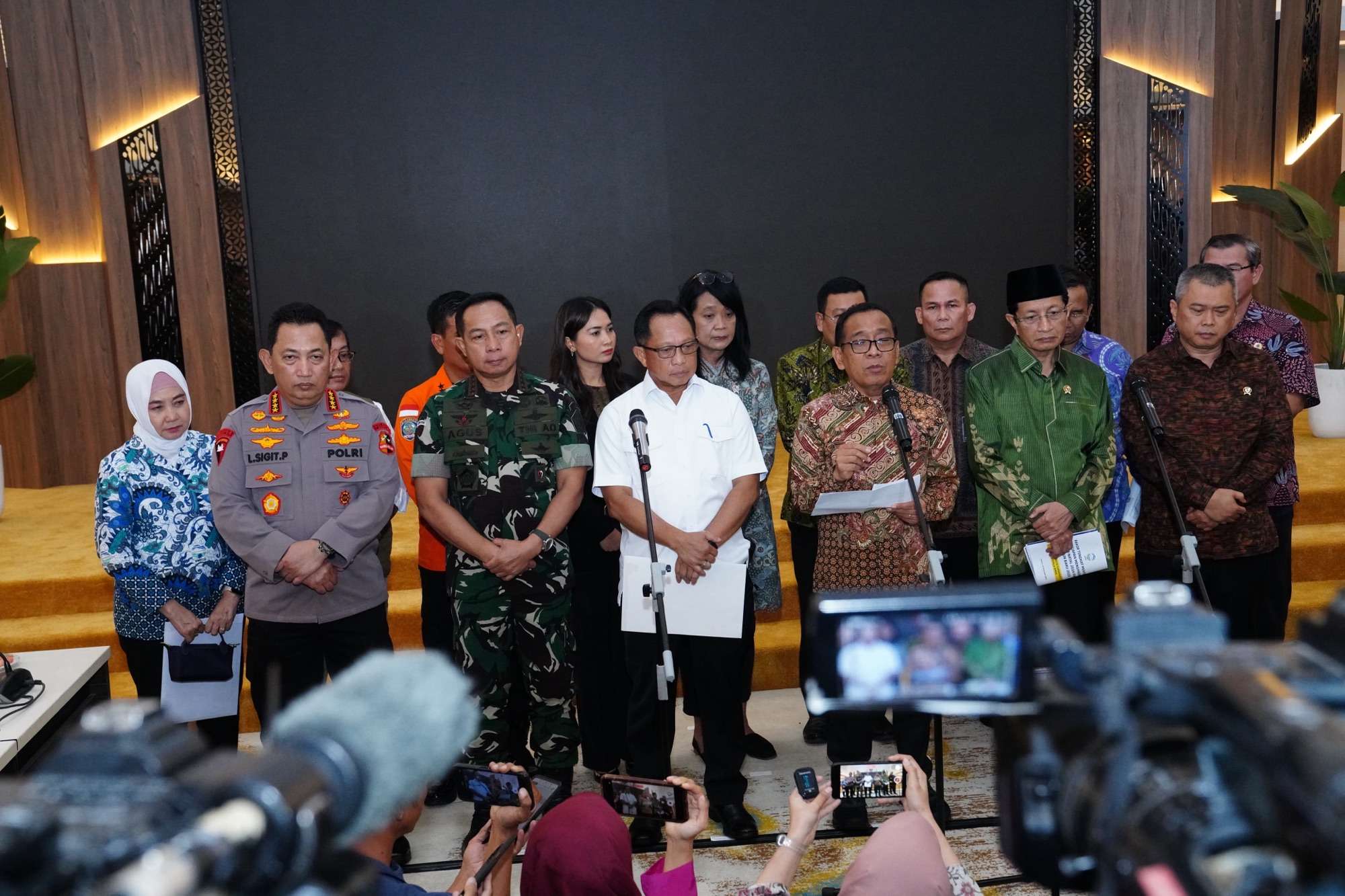 Panglima TNI Hadiri Rakor Tingkat Menteri Dipimpin Menko PMK