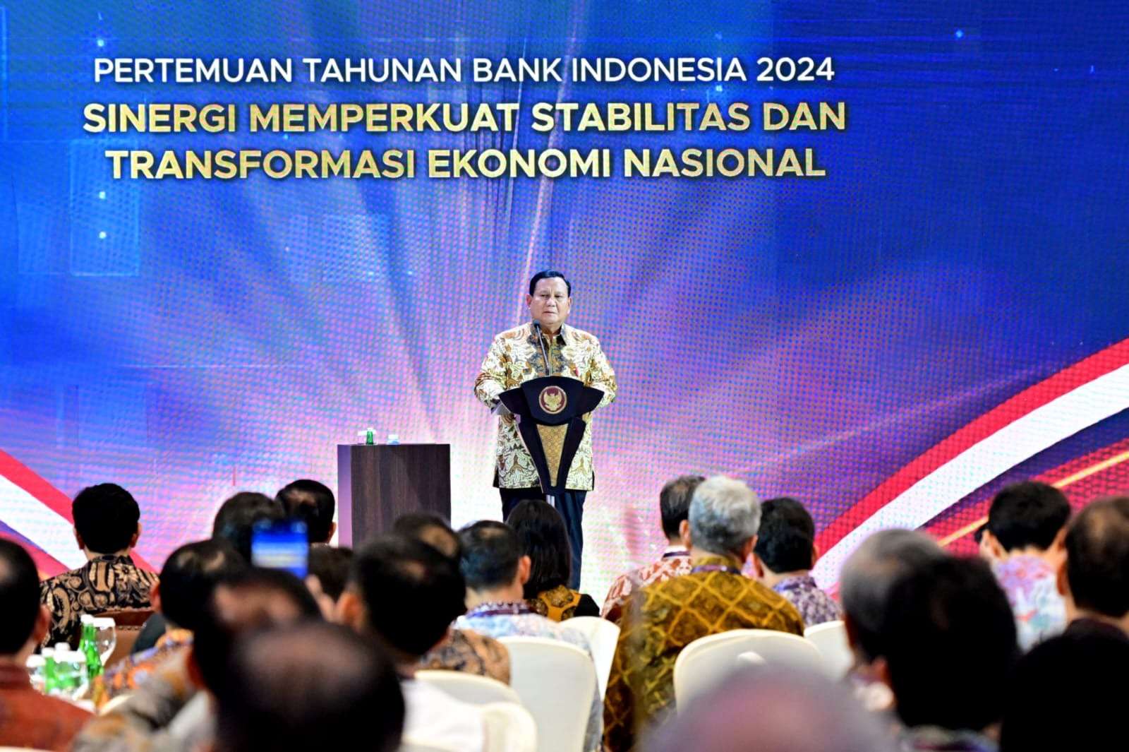 Panglima TNI Hadiri Pertemuan Tahunan Bank Indonesia Tahun 2024