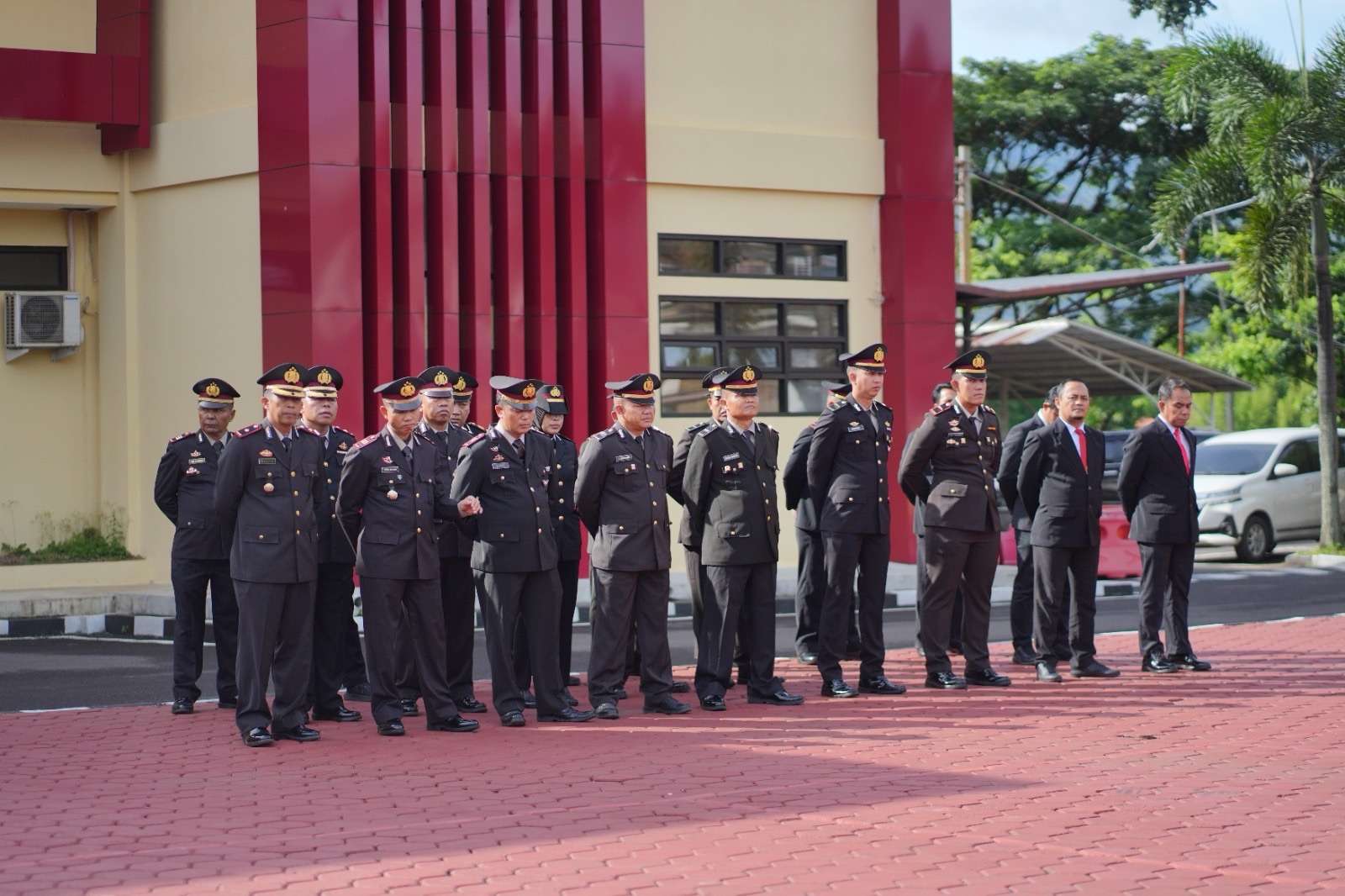 Upacara Peringatan Hari Bela Negara ke-76 di Polresta Bandung