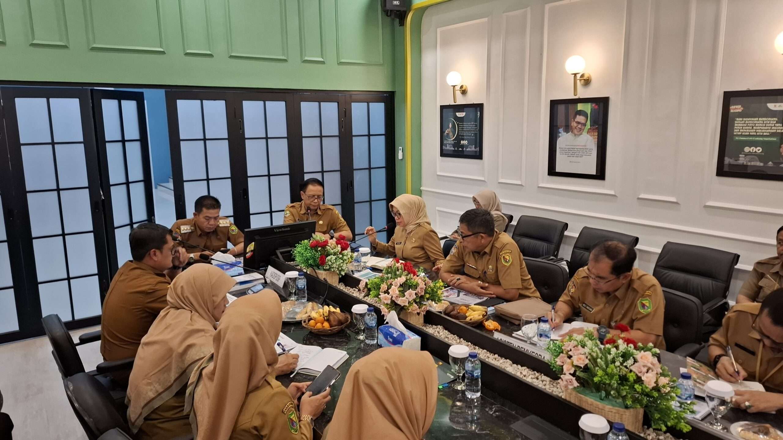 Kunker Bupati Bandung ke Dispusip. Kang DS: Di Era Perkembangan Teknologi, Keberadaan Perpustakaan di Tengah -tengah Masyarakat Harus Lebih Dibutuhkan