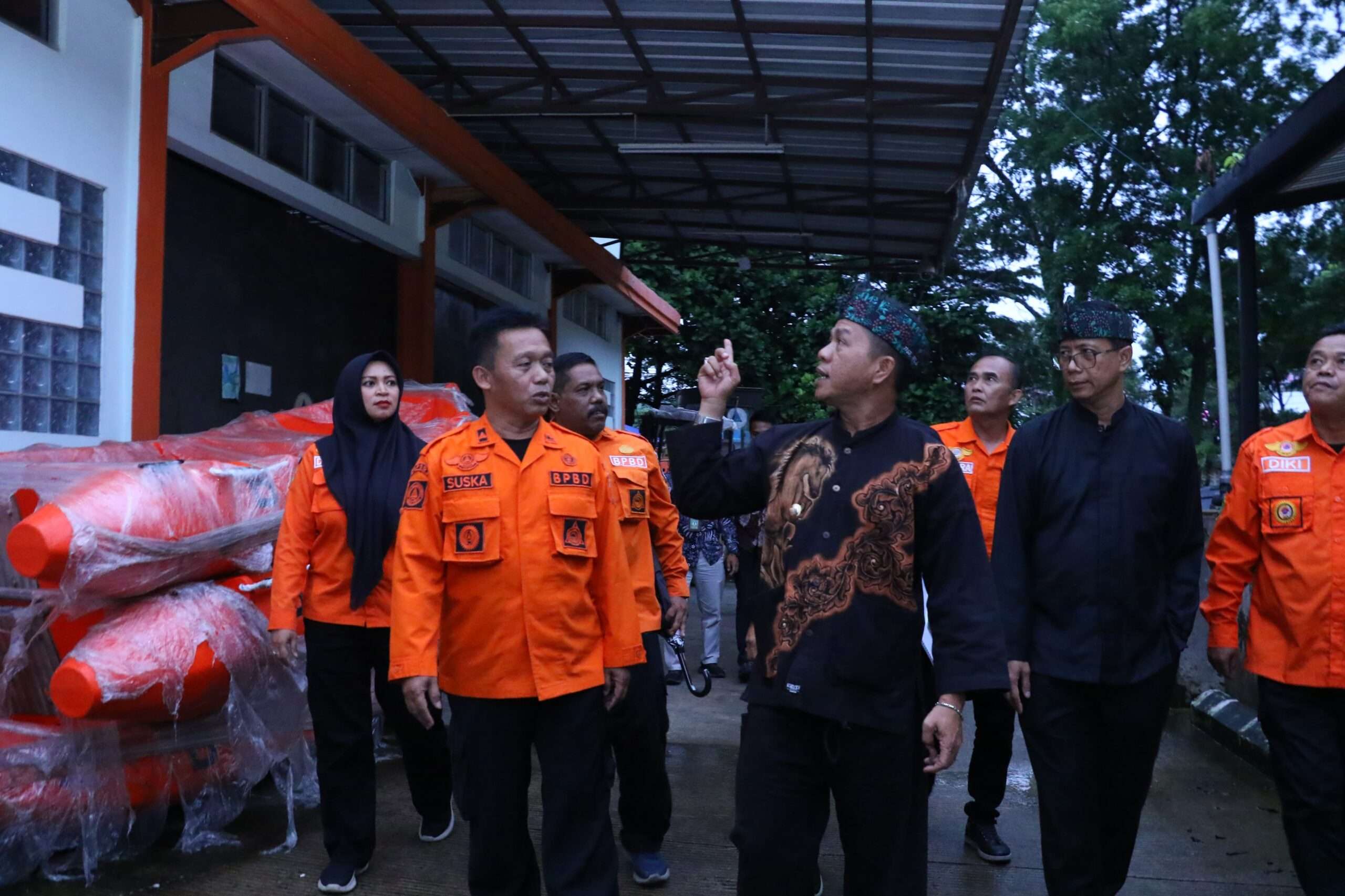 Percepatan Penanganan Bencana, Kang DS Instruksikan BPBD Usulkan Pembangunan Gudang Peralatan dan Logistik
