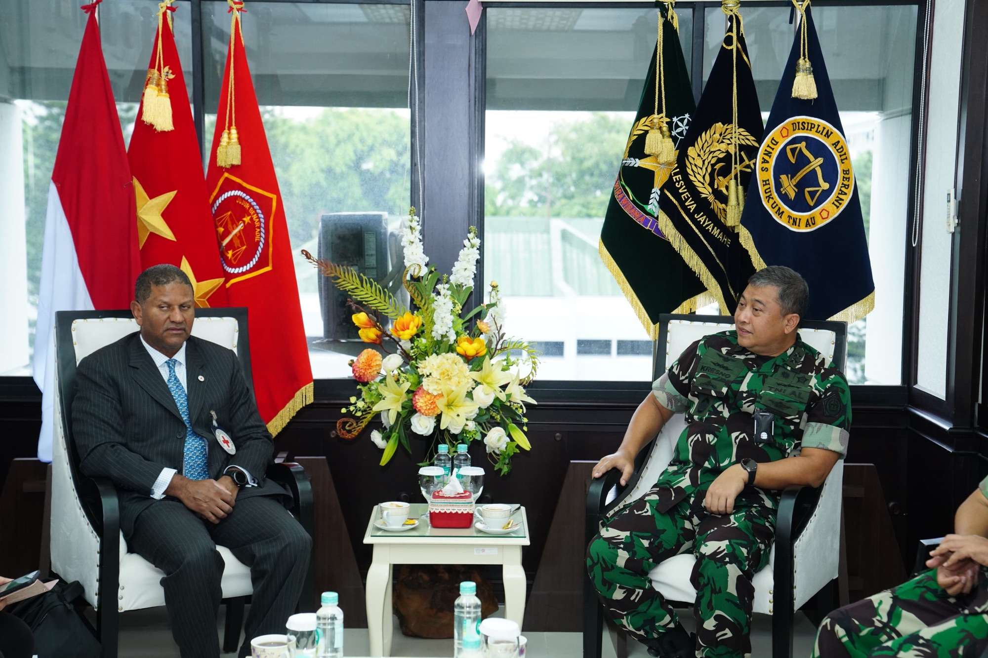 Kababinkum TNI Membuka Acara Annual Meeting Cooperation TNI-ICRC Tahun 2025