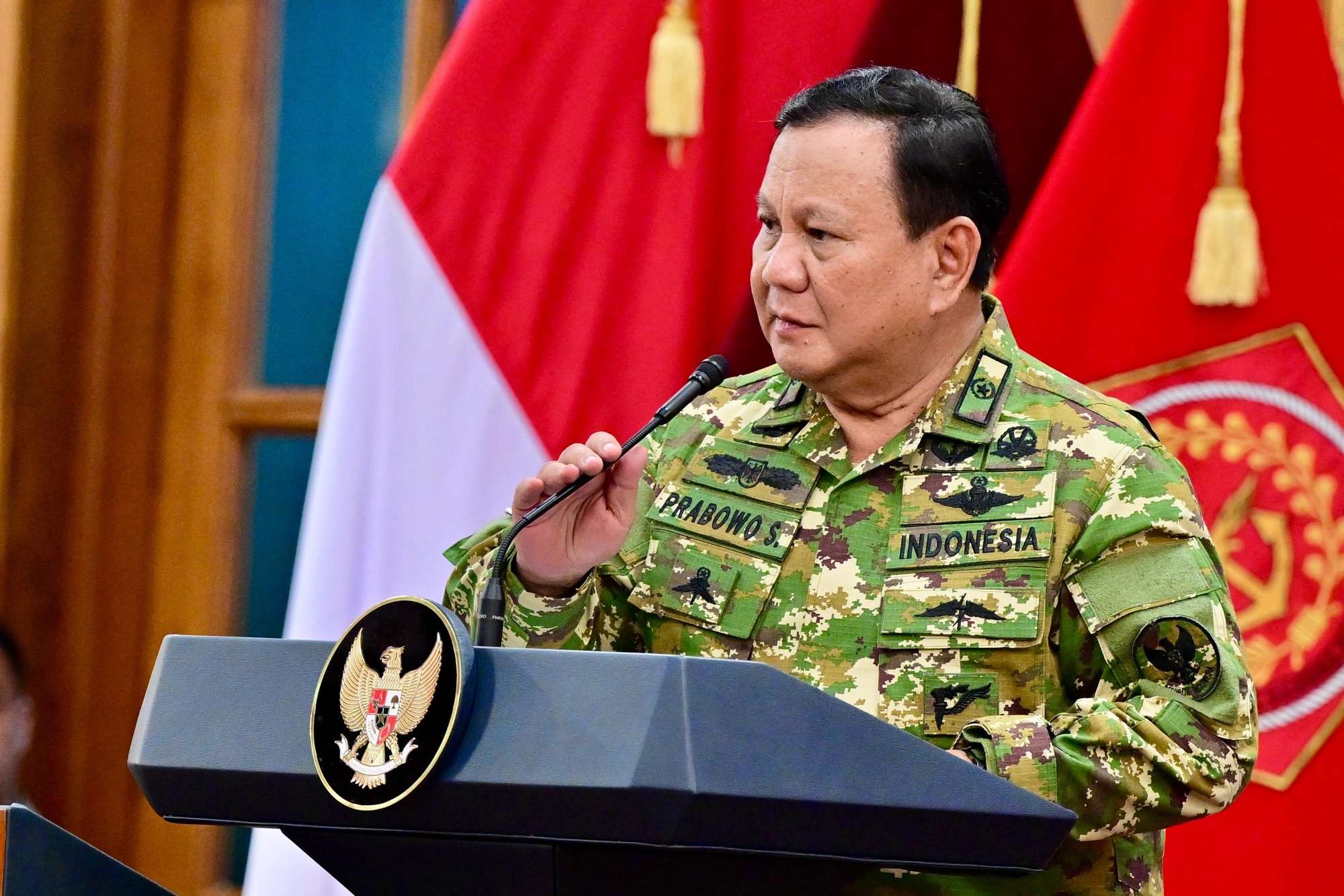 Panglima TNI Hadiri Jamuan Makan Malam Retret Kepala Daerah Yang&nbsp; Dipimpin Presiden RI Prabowo Subianto