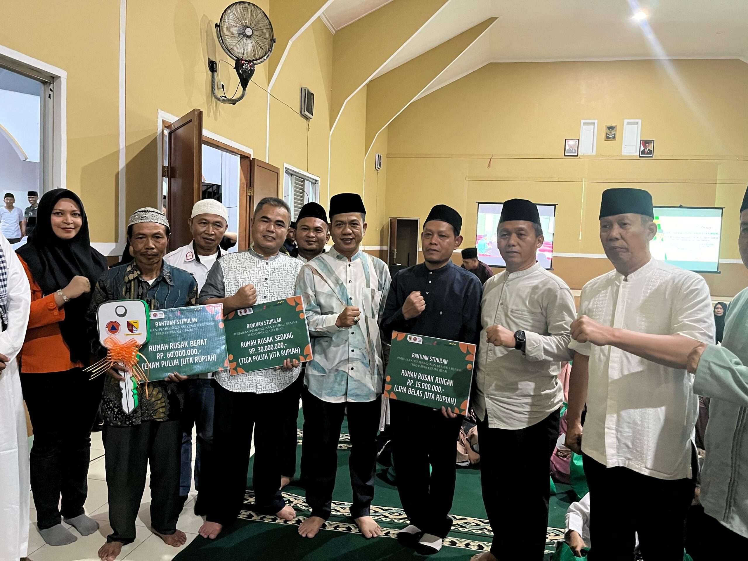 Kang DS: Ribuan Rumah yang Terdampak Gempa Bumi Kertasari Kabupaten Bandung Mendapatkan Bantuan