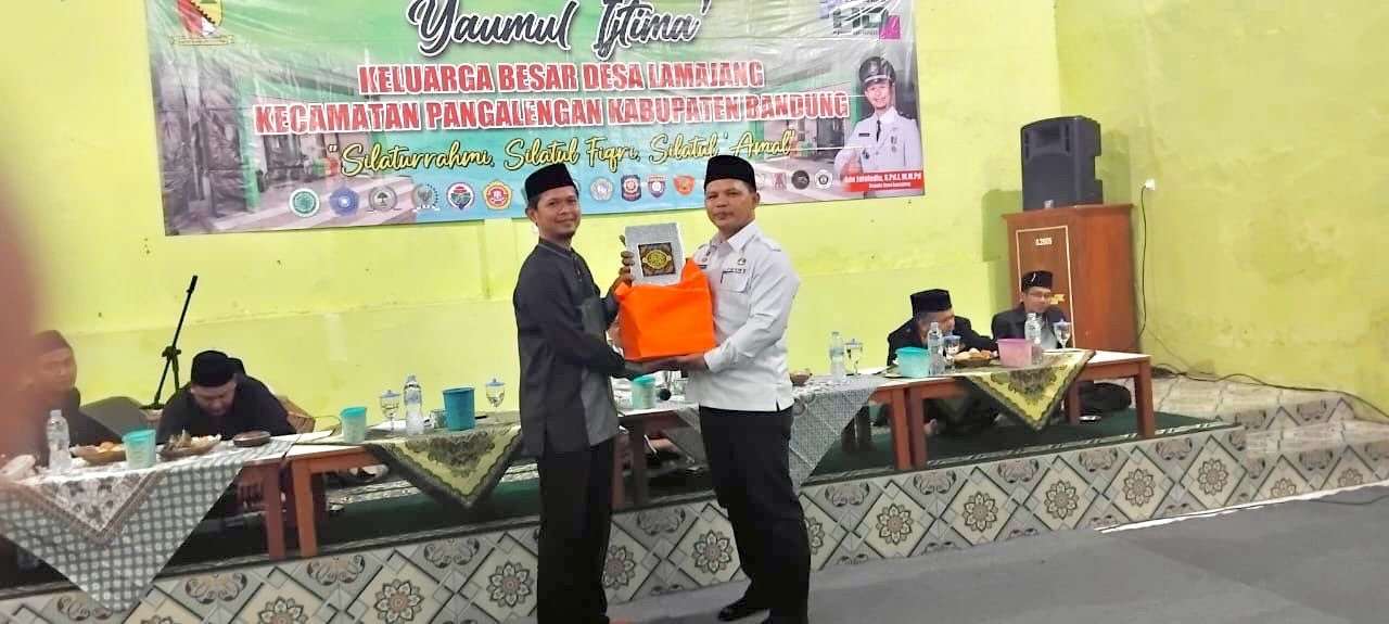 Desa Lamajang Gelar Halal Bihalal dan Apresiasi Kinerja Warga