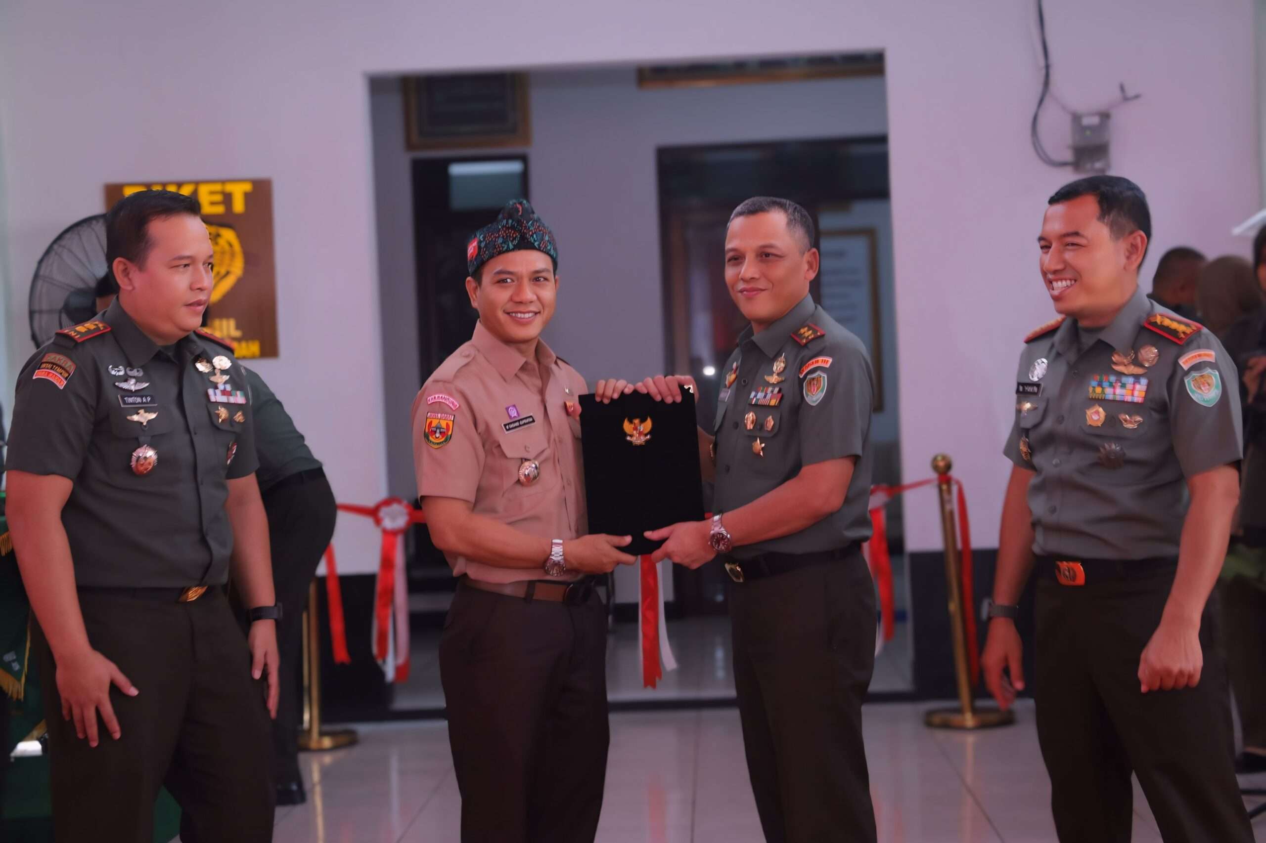 Resmikan Markas Koramil 0624-17/Baleendah. Dadang Supriatna: Guna Ciptakan dan Tingkatkan Ketahanan di Daerah, Siap Bangun Lagi di 3 Kecamatan
