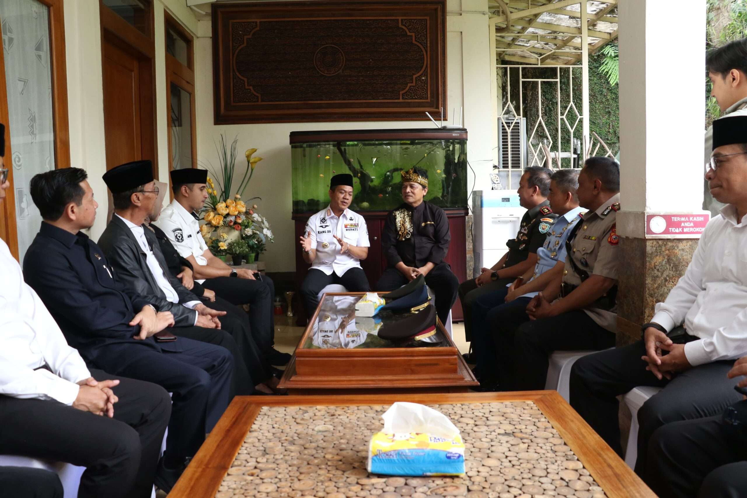 Sambut Hari Jadi ke-384 Kabupaten Bandung, Ini Momen Silaturahmi Dadang Supriatna dan Dadang M. Naser