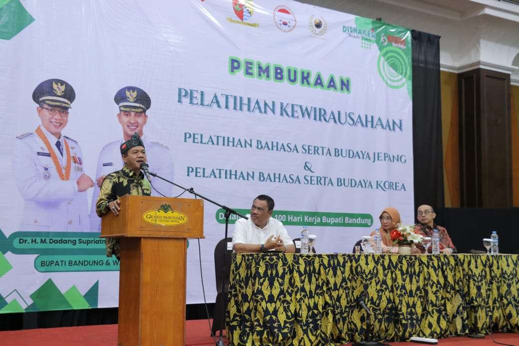 Pemkab Bandung Gelar Pelatihan Kewirausahaan, Bahasa Jepang dan Korea