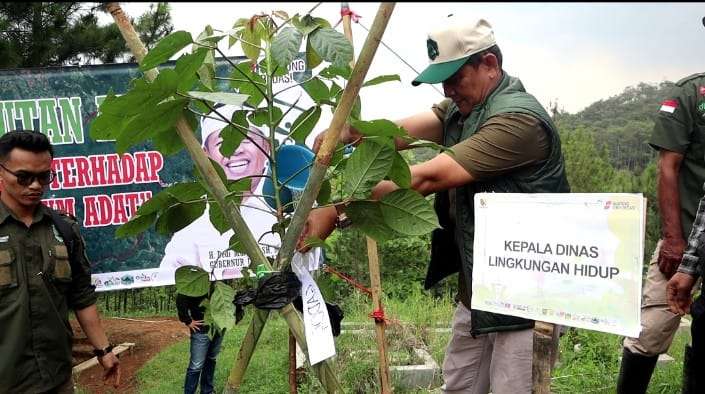 Program 100 Hari Kerja Bupati Bandung: DLH Laksanakan Gerakan Pengendalian Perubahan Iklim