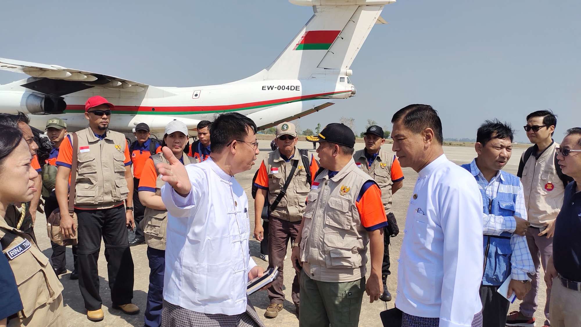 Athan RI Sambut Tim Aju Banusia Bencana Gempa Myanmar