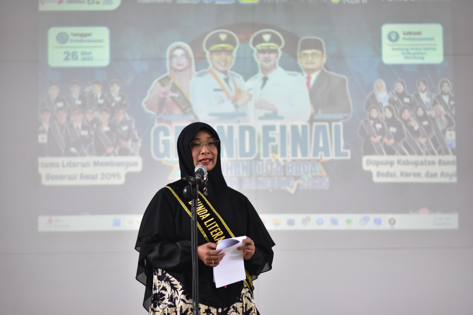 Bunda Literasi Kab Bandung Berharap Duta Baca Bisa Berperan dalam Menangkal Hoaks