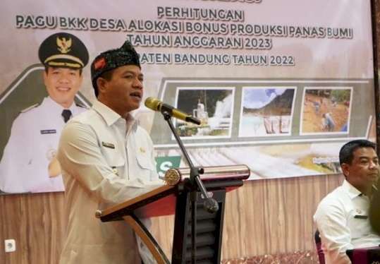 Bupati Bandung Usulkan Daerahnya Mendapat Participating Interest dari Hasil Tambang Panas Bumi