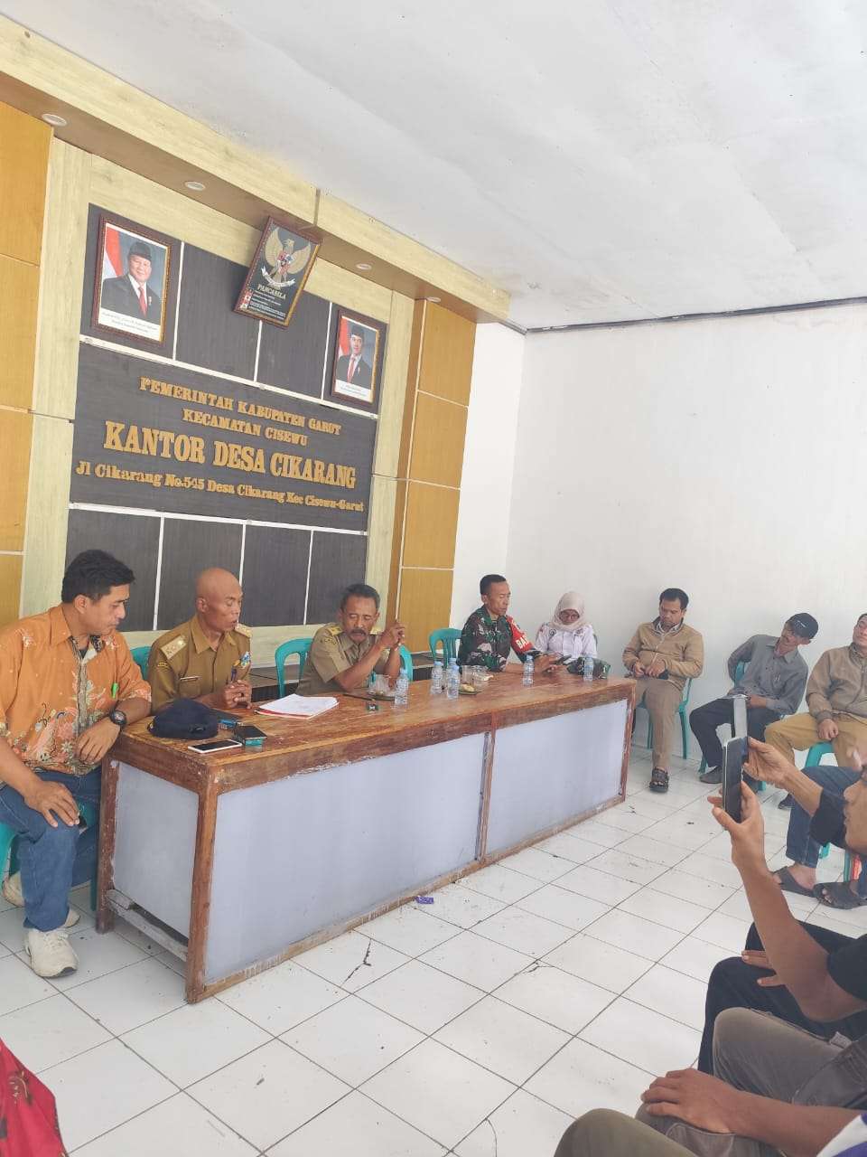 Forkopimcam Cisewu Gelar Klarifikasi/Audit Dugaan Penyimpangan Dana Infrastruktur (IP) Tahun Anggaran 2024