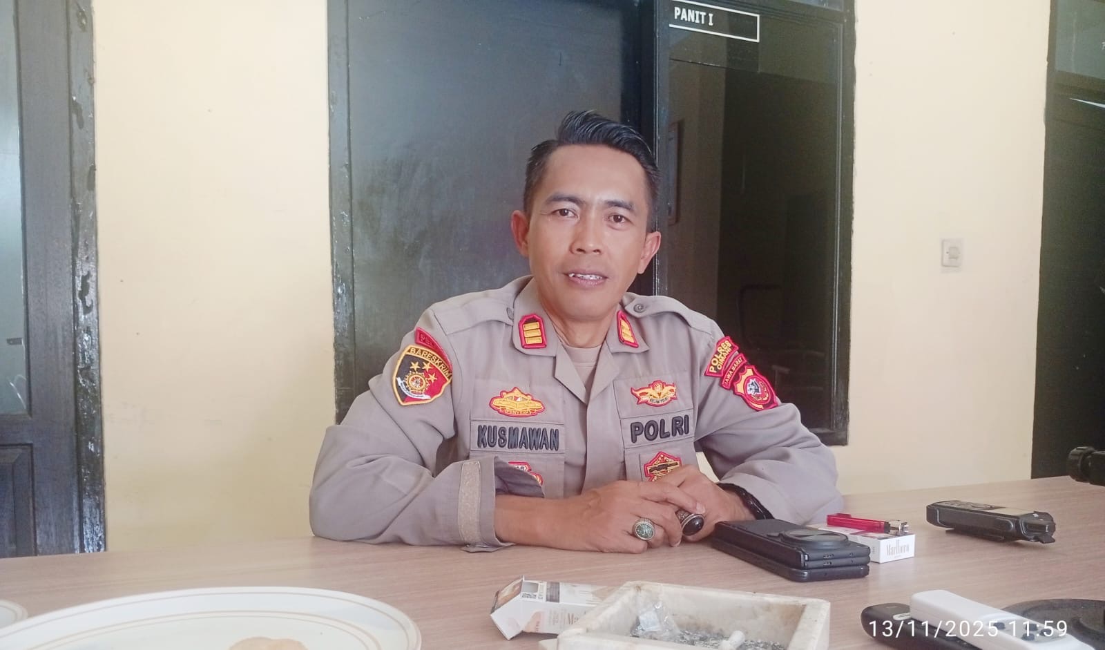 Kapolsek Padalarang Komitmen Akan Perangi Peredaran Obat-obatan Terlarang