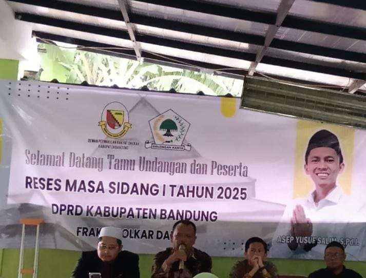 Reses Asep Yusup Salim: Aspirasi Warga Cimaung tentang Pinjol dan Solusi Ekonomi