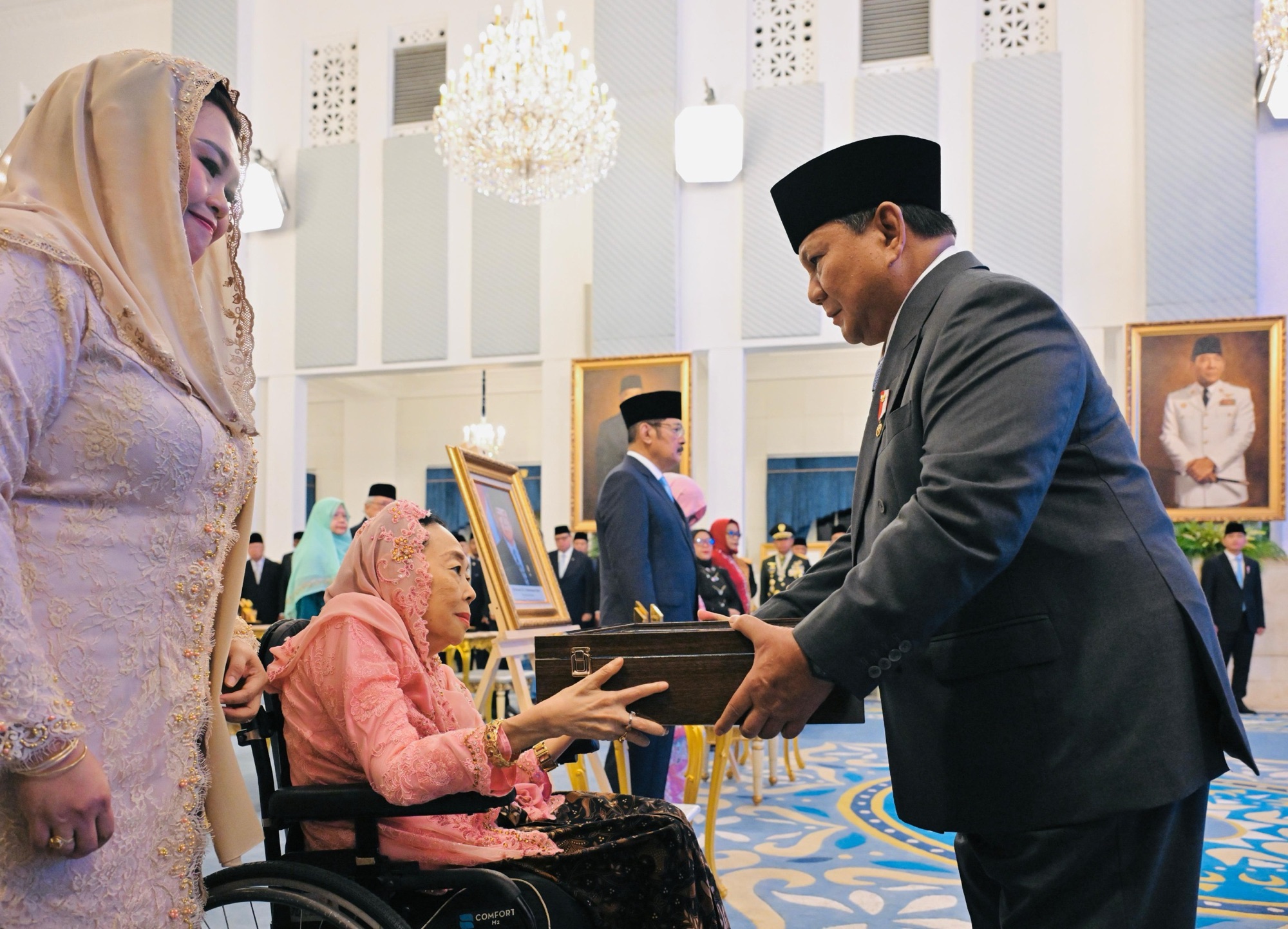 Panglima TNI Hadiri Penganugerahan Gelar Pahlawan Nasional oleh Presiden RI