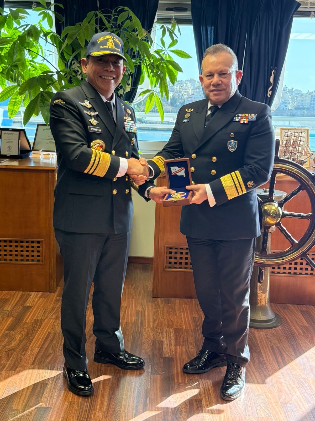 Bakamla RI dan Hellenic Coast Guard Bilateral Meeting 2025