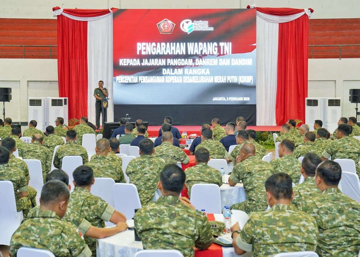 Wapang TNI Dorong Percepatan Koperasi Desa/Kelurahan Merah Putih