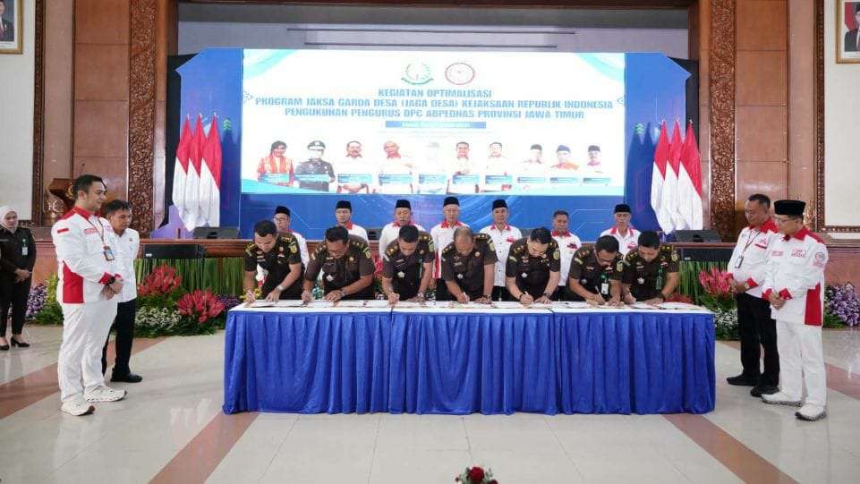 Kolaborasi ABPEDNAS-Kejaksaan Perkuat Pengawasan Desa Berbasis Zero Corruption di Jawa Timur