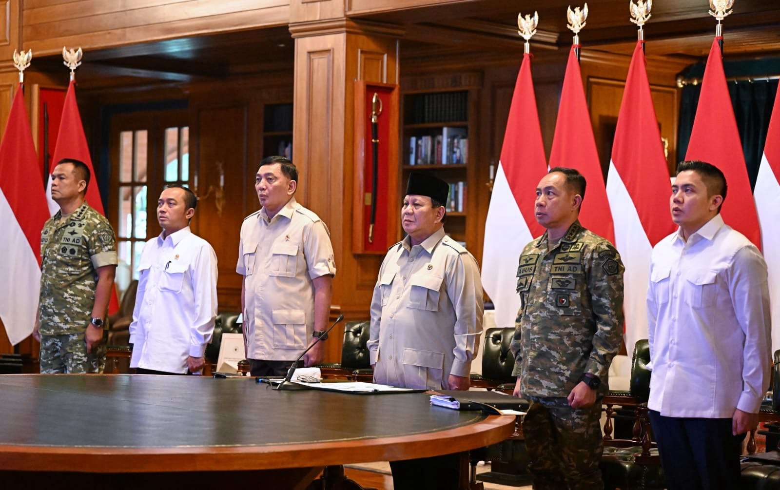 Panglima TNI Dampingi Presiden RI Resmikan 218 Jembatan untuk Perkuat Konektivitas Nasional